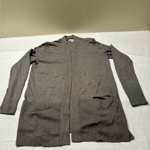 Croft & Barrow Taupe Knit Cardigan‎